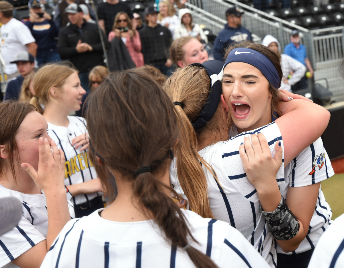 x Lakeview Grant Union 2A:1A softball final Taylor Balkom 15